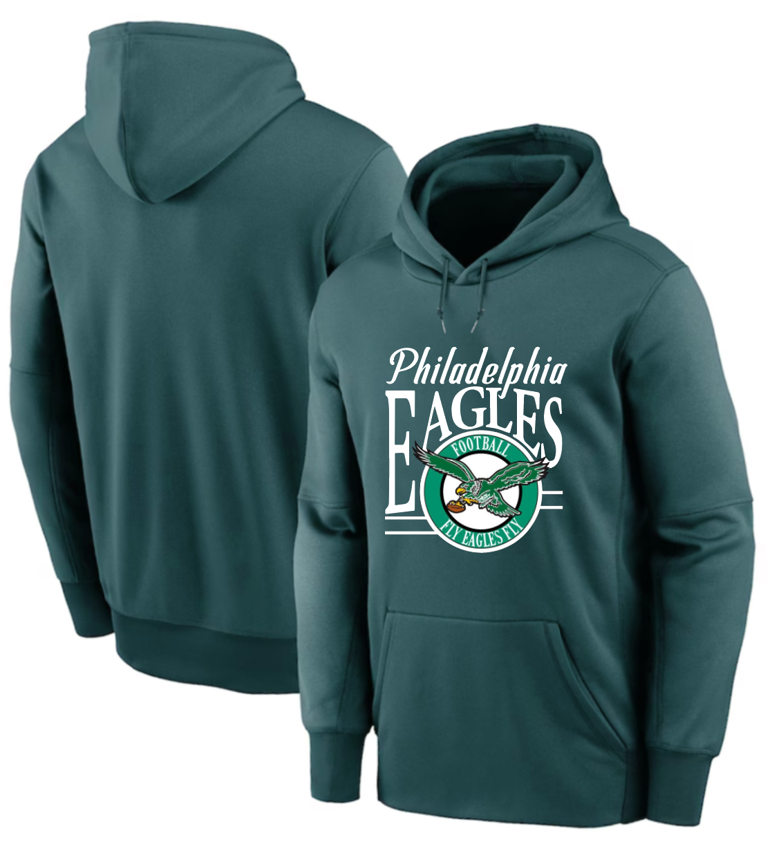 Men 2025 Philadelphia Eagles green hoodie style 10->philadelphia eagles->NFL Jersey